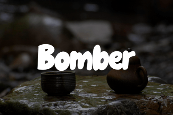 Bomber Font: A Display Typeface That Elevates Real Small Business Branding