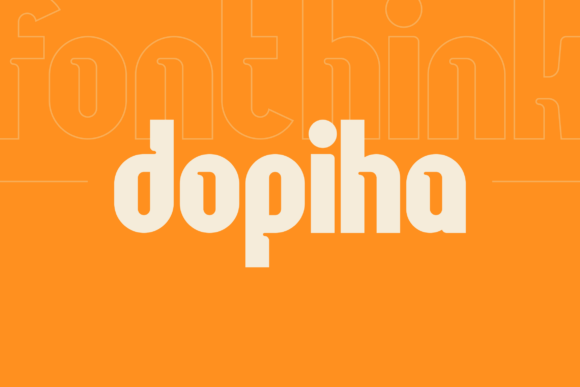 Dopiha Font: A Display Typeface That Makes Small Business Branding Feel Effortlessly Polished