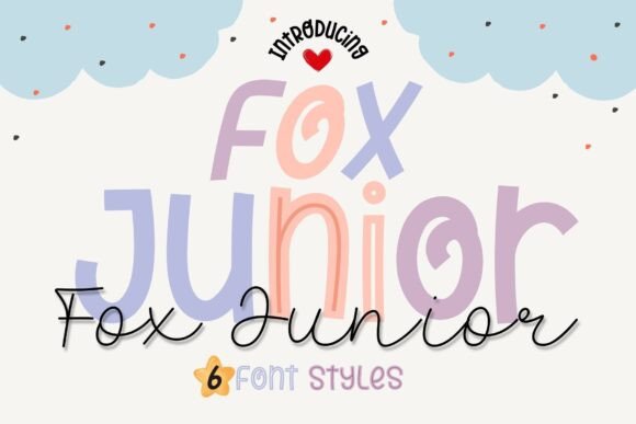 Fox Junior: A Playful Display Font That Makes Your Brand Shine