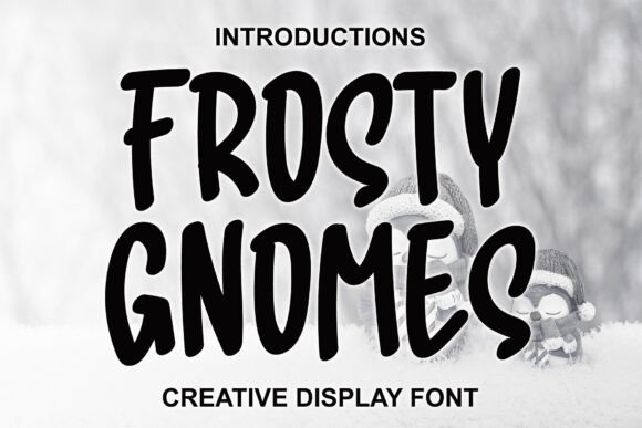 Frosty Gnomes: A Display Font That Elevates Digital Branding
