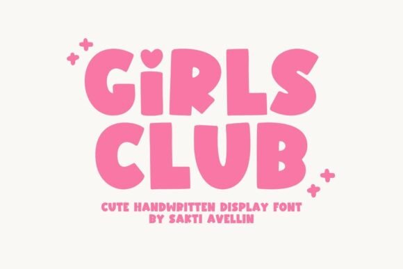 Girls Club Font: Bold Editorial Presence for Modern Publications