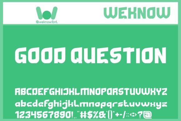 Good Question: A Display Font for Editorial Edge