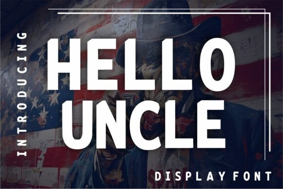 Hello Uncle: A Playful Handwritten Display Font for Editorial Charm
