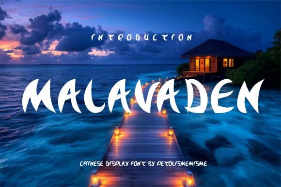 Malavaden: A Display Font That Earns Its Space