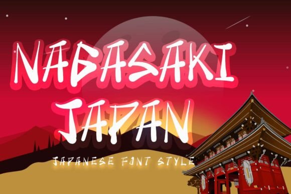 Nagasaki Japan: A Display Font with Quiet Confidence