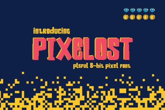 Pixelost: A Display Font That Brings Retro Grit to Modern Branding