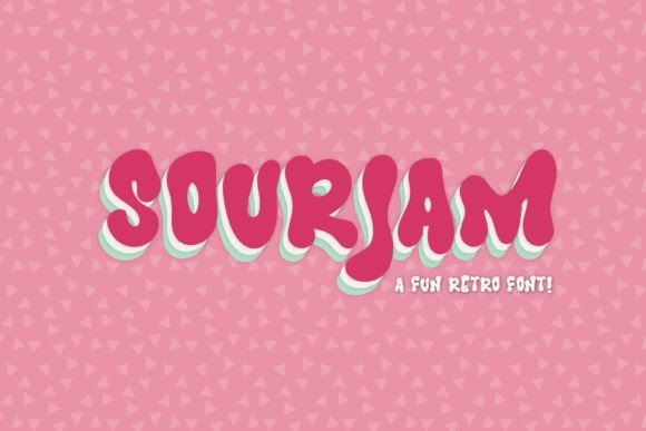 Sourjam: A Display Font That Delivers Instant Personality