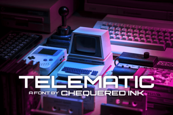 Telematic: A Display Font That Adds Crafted Charm to Digital Layouts