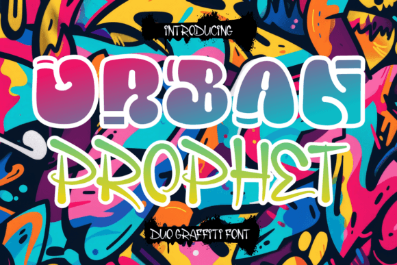 Urban Prophet: A Vibrant Display Font for Digital Branding