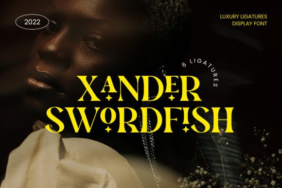 Xander Swordfish: A Luxury Display Font for Digital Branding